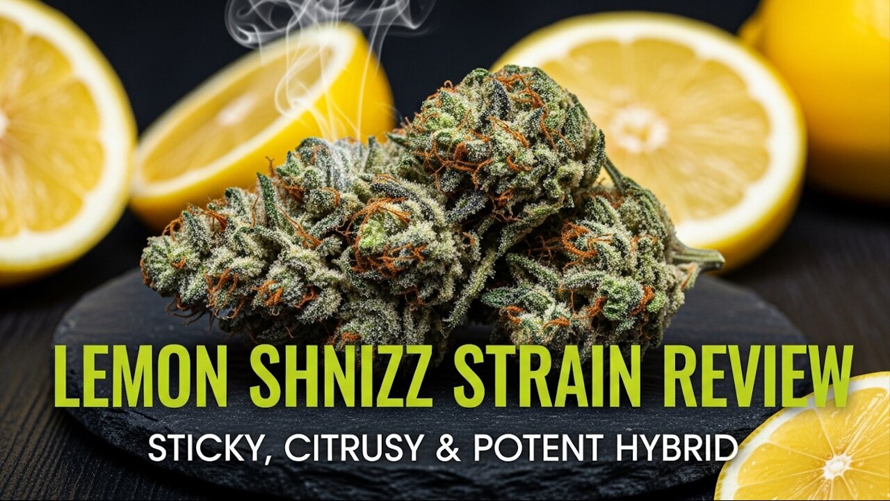 Lemon Shnizz Strain Review | Sticky, Citrusy & Potent Hybrid | JK Distro