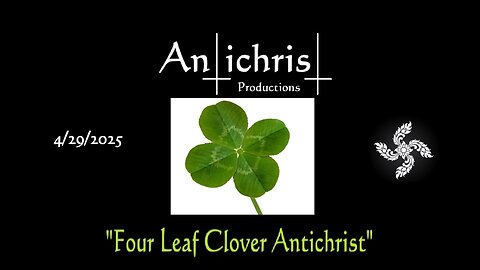 ANTICHRIST PRODUCTIONS - "Four Leaf Clover Antichrist" - 4/29/2025