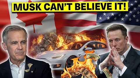 TRUMP FREAKS OUT as Canada Officially BANNED Tesla from Special EV Program - A Crushing Blow to Musk