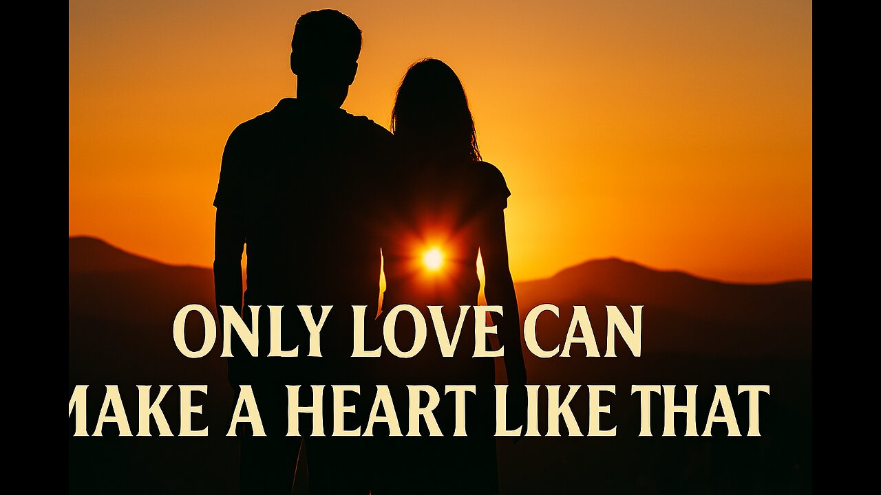 Only Love Can Make a Heart Like That- Official Lyric Video | Emotional Country Ballad 2025