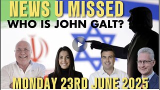 Charlie Ward DAILY NEWS- THE BOMBING OF IRAN, THE COLLAPSE OF THE US/UK EMPIRE. WHO IS John Galt?