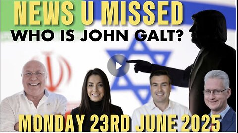 Charlie Ward DAILY NEWS- THE BOMBING OF IRAN, THE COLLAPSE OF THE US/UK EMPIRE. WHO IS John Galt?