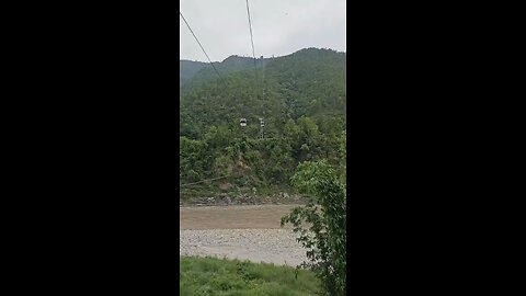 Rope Way At Japan