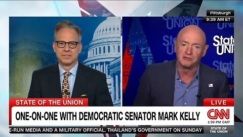 Sen Mark Kelly Refuses To Say If He'll Run For President