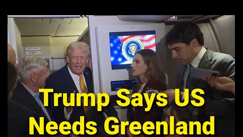 Trump's Shocking Demand: US MUST Control Greenland for "National Security" – Is Annexation Next?!