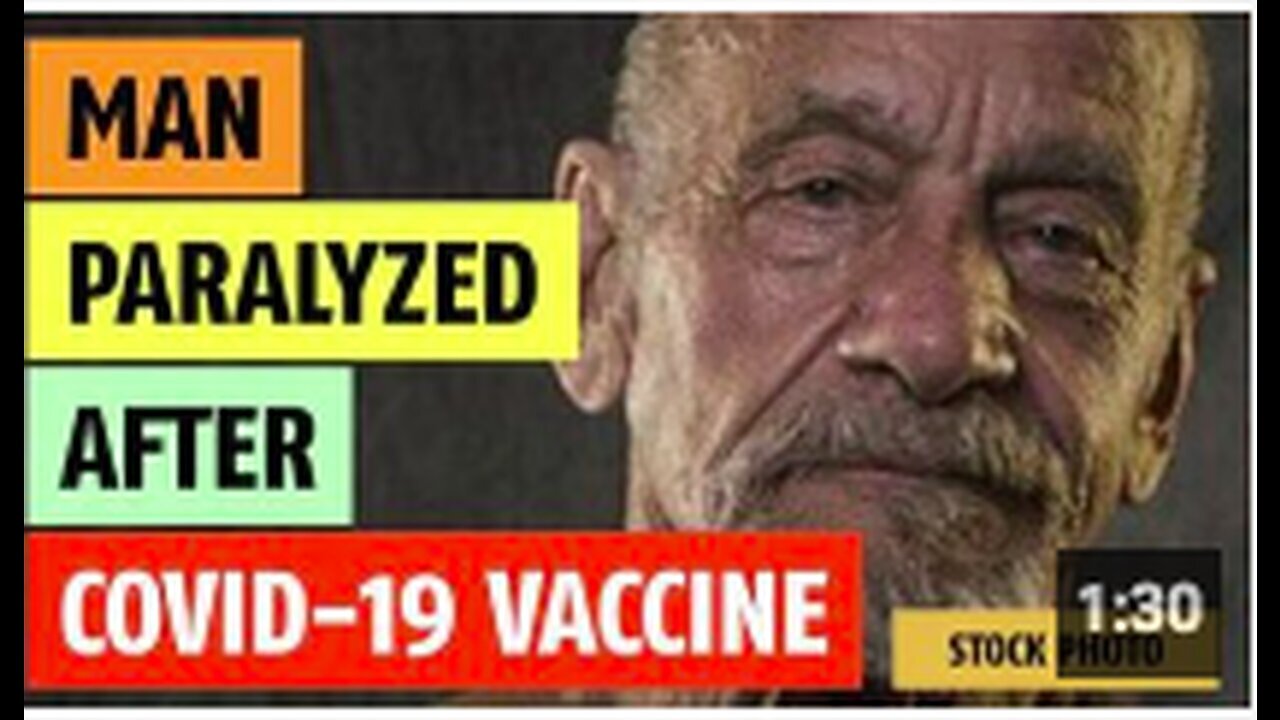"Paralysis in Man Following Covid-19 Vaccination"