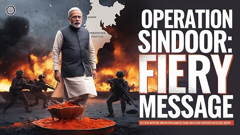 PM Modi’s Operation Sindoor: India’s Bold Strike Against Terror.