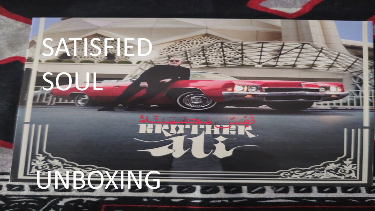Brother Ali Satisfied Soul Unboxing