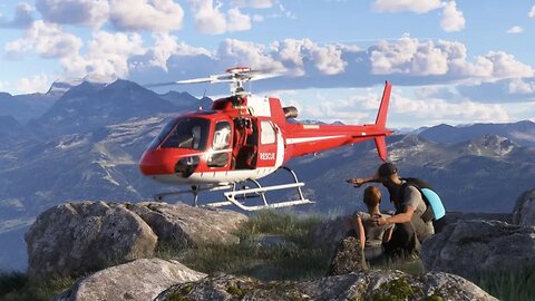 MS Flight Sim 2024 - Career Helicopter Flights - Rumble SAR