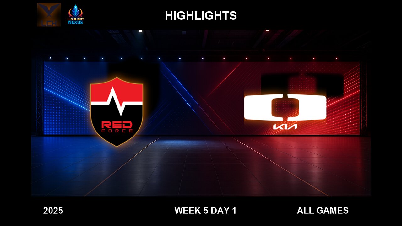 NS vs DK Highlights ALL GAMES - LCK W5D1 Split 2 2025 - Nongshim Redforce vs Damwon KIA