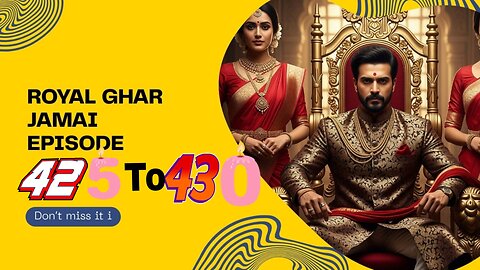 royal Ghar jamai episode 430 || royal waris poket fm in hindi