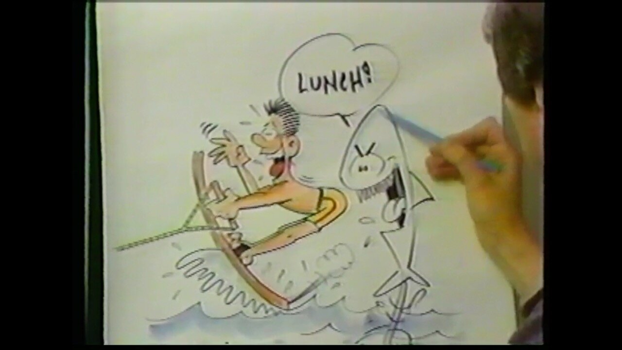 HOW TO DRAW CARTOONS with BRUCE BLITZ