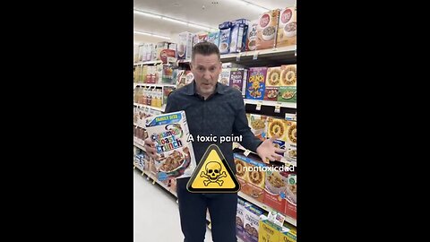 EXPOSING TOXIC PAINT CLEANER🏪☢️🧑‍🎨FOUND IN POPULAR FOOD CEREAL🛒🥡⚠️💫