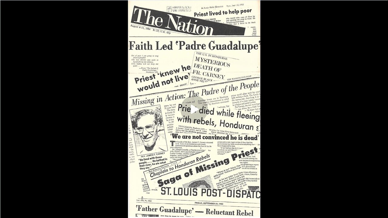 The All American Priest Pushed From A Helicopter: the CIA Dissappeared American Hero