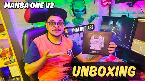 Vale a Pena? Unboxing do Controle Manba One V2
