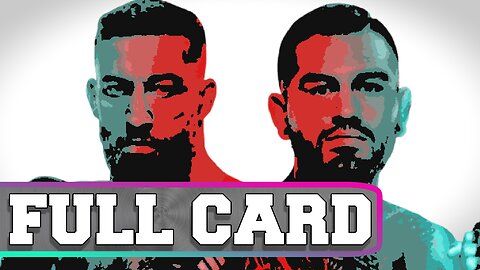 UFC Roman vs Fluffy | Splits, Picks & Bets
