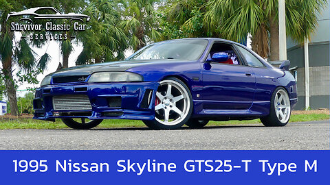 Rare JDM Beauty! RHD 95 R33 Skyline GTS25T Type M! RB25DET Turbo Six/5 Speed Man