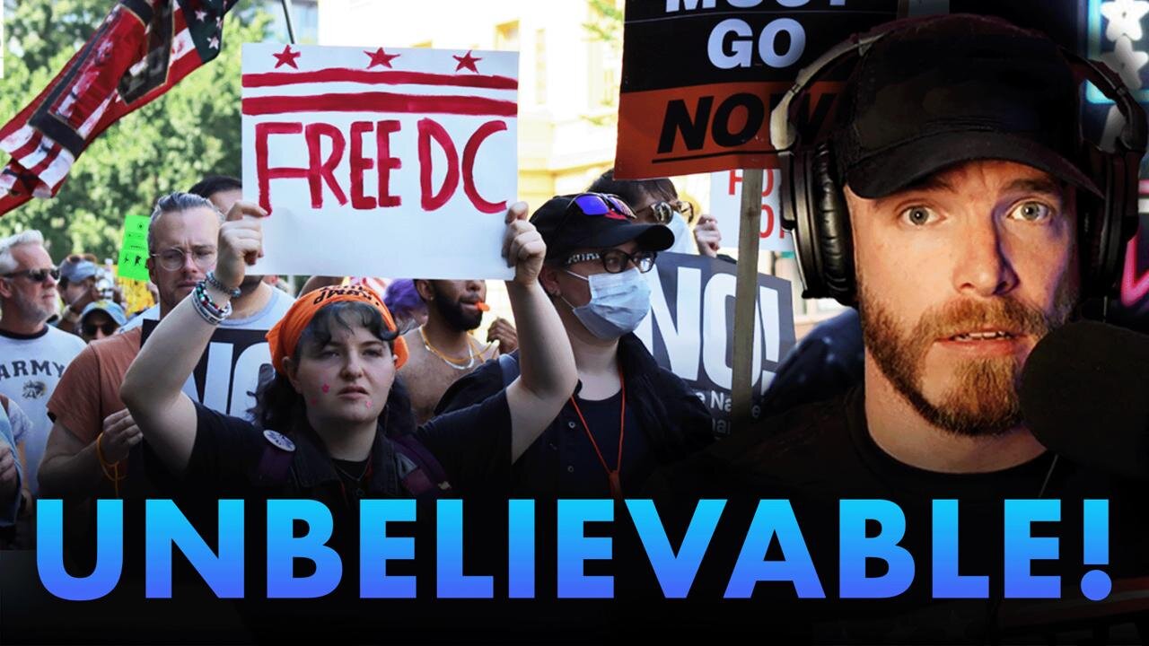 DC Lunatics vs NATIONAL GUARD: Protesting Cleanup as 'Fascist Takeover'