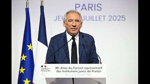 Antisémitisme: Discours de F. Bayrou au dîner annuel du CRIF - 35 min de Fellation 🍆🥵[Flokossama]