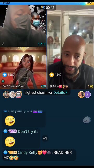 MS.TERESA AND MESSYCALLER AT EACH OTHER NECKS EARLY THIS MORNING 🤣🤣🤣🤣🤣