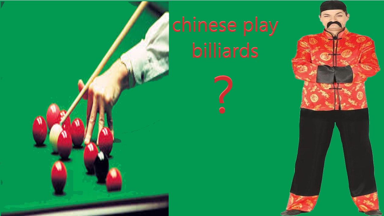 Playing billiards the Shaolin way😂