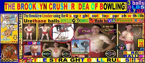 STR8 bowling4 my 03rd marathon.used three 8lb URETHANE by Planet X Straight ball 27 games 11-16-25