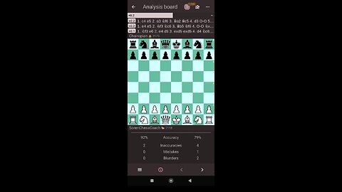 Sicilian Mengarini. Game Review 5