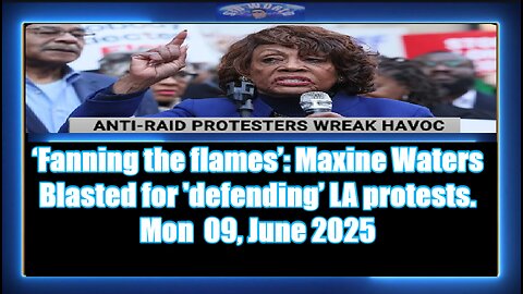 ‘Fanning the flames’ Maxine Waters blasted for 'defending’ LA protests