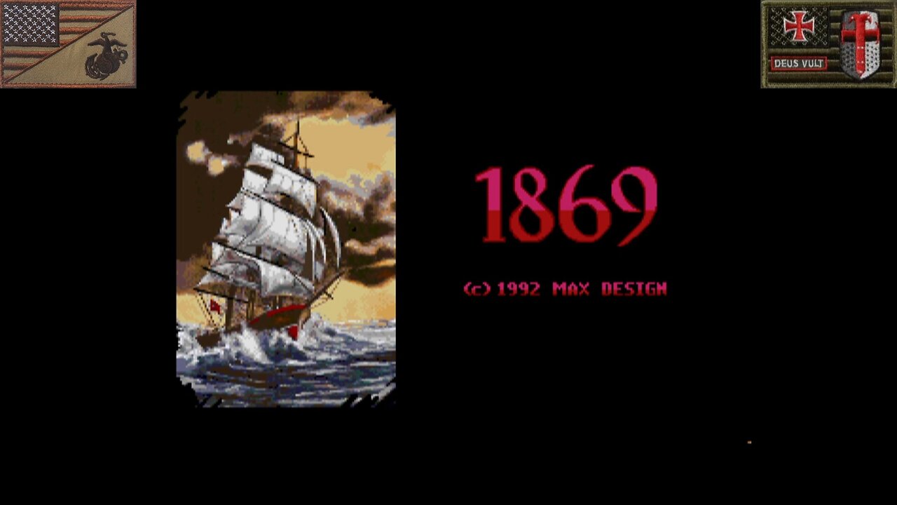 1869 (Commodore Amiga 500 AGA - Attract Mode) [EU Only]