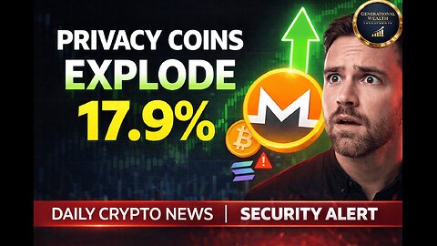 Privacy Coins Explode 17.9% As Bitcoin Holds Strong – Daily Crypto News & Security Alert