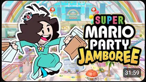 🌈 Dan LOVES Rainbow Galleria! 🎉 | Mario Party Jamboree Hype! 🎮🔥
