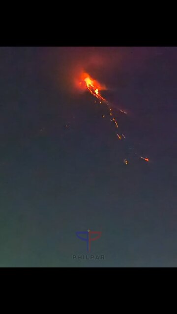 Mayon Volcano at Night | January 29, 2026