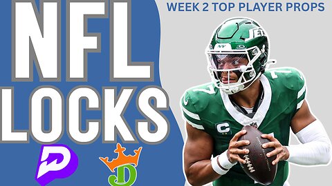 NFL WEEK 2 PRIZEPICKS - TOP 10 PLAYER PROPS