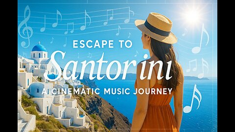 🎵✨ Sounds of Santorini – A Musical Postcard from Greece