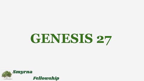 Genesis 27