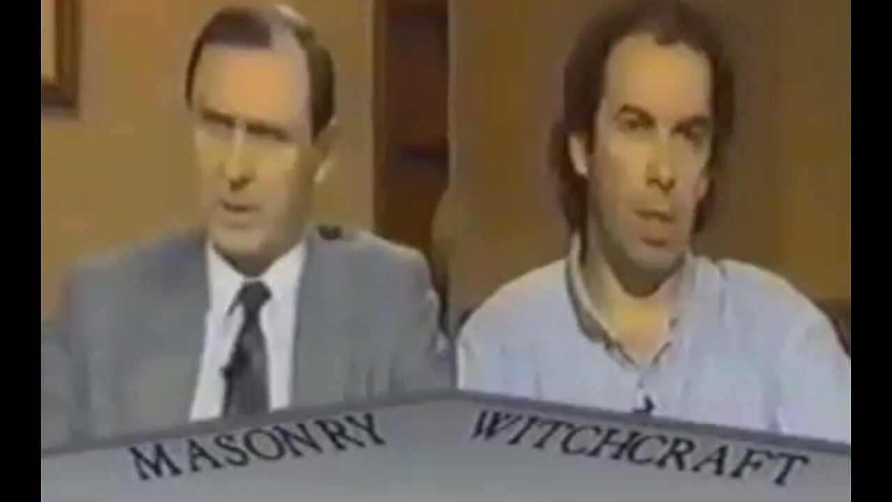 Freemasonry is the Practice of Witchcraft