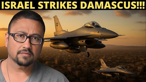 Israeli AIRSTRIKE Targets Presidential Palace in DAMASCUS!!!