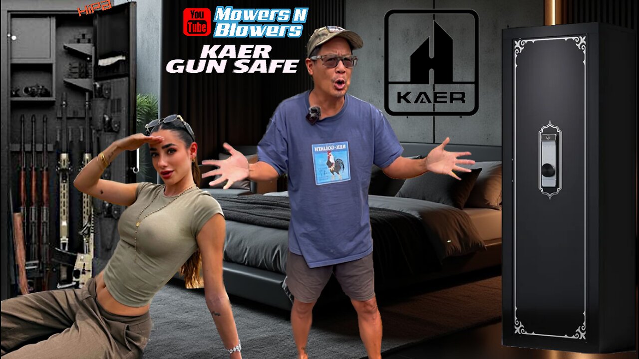 Kaer 10-14 Heavy-Duty Gun Safe 1500 Fingerprint Biometrics Code Entry