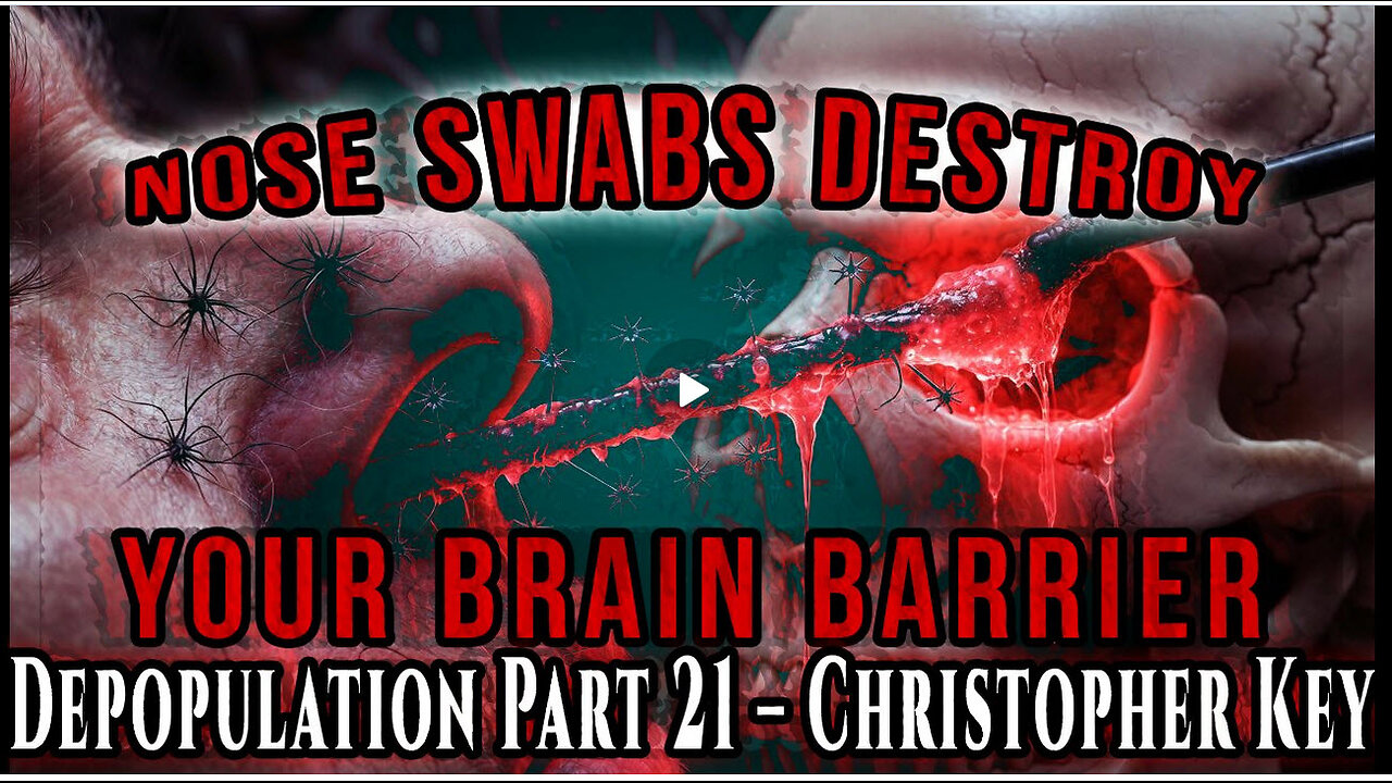 Nose Swabs Pierce Your Brain Barrier & Deliver Nanobots! Part 21