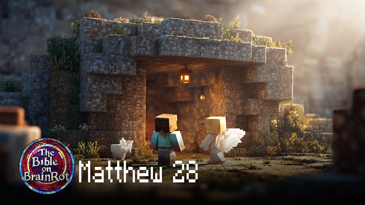 Matthew 28 – He Is Risen | The Bible on BrainRot