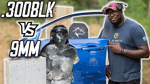 .300 Blackout vs 9mm | Real-World Penetration Test (Drywall, Cars & More!)