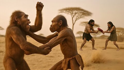 Life Million Years Ago | The first prehistoric humans confronted a less-evolved species.