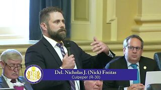 Del. Nicholas J. (Nick) Freitas: Has Had it with Democrats Calling Him Racist for Wanting Small Govt