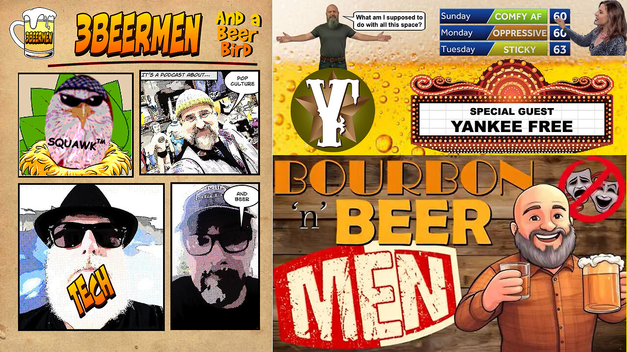 Bourbon and BeerMen - an evening with Yankee Free