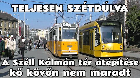 2015.03.10. Kő kövön nem maradt. A Széll Kálmán tér a teljes átépítésének második hónapjában.