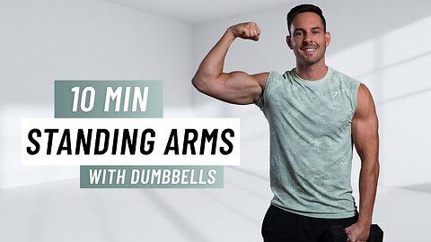 10 Min Strong Arms With Dumbell At Home or Gym