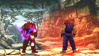 MUGEN - Shin Evil Ryu vs. Vyn's Evil Ryu - Download