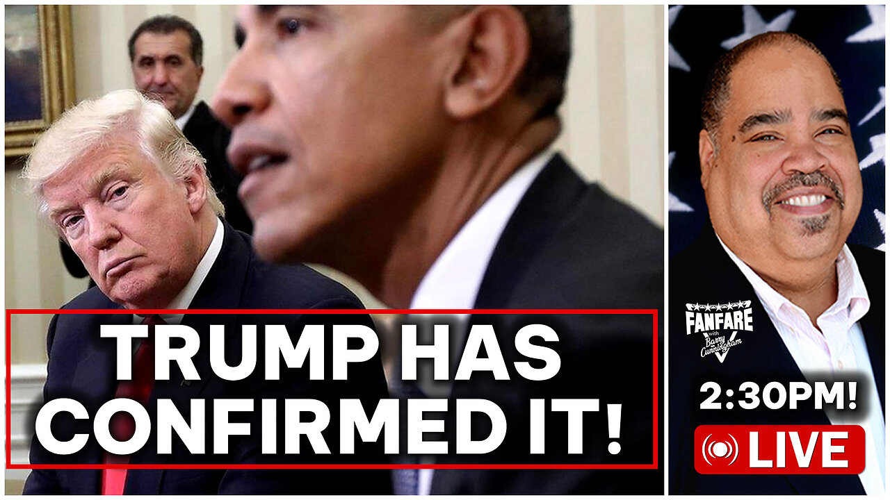 PRESIDENT TRUMP CONFIRMS THAT OBAMA IS THE TARGET! (AND MORE NEWS)