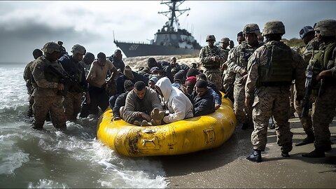 Migrants Defy US Navy… Get Captured Immediately