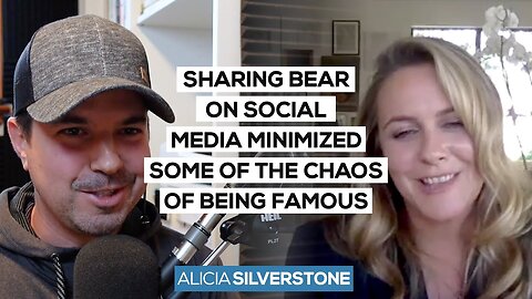 Alicia Silverstone Talks About Sharing Her Son Bear On Social Media